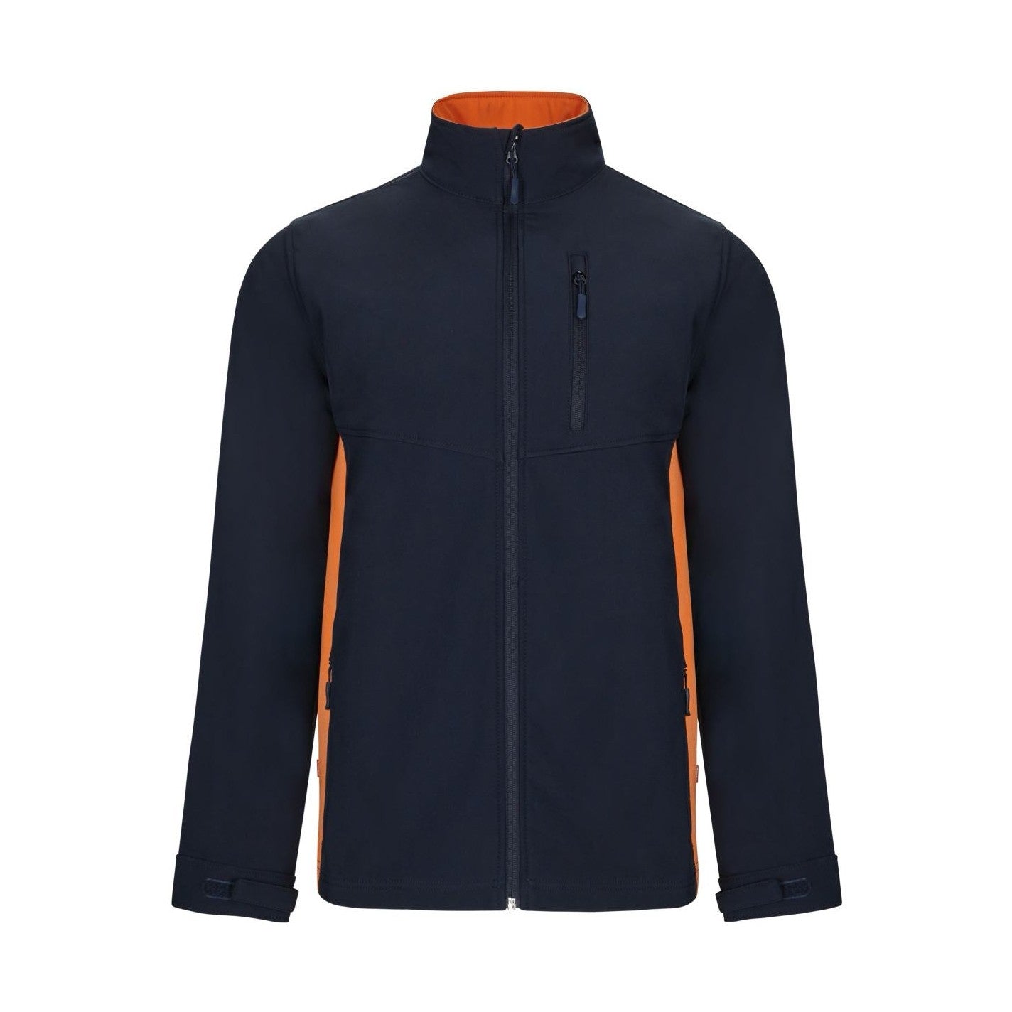 Cazadora softshell triple capa con detalles a contraste VE106004