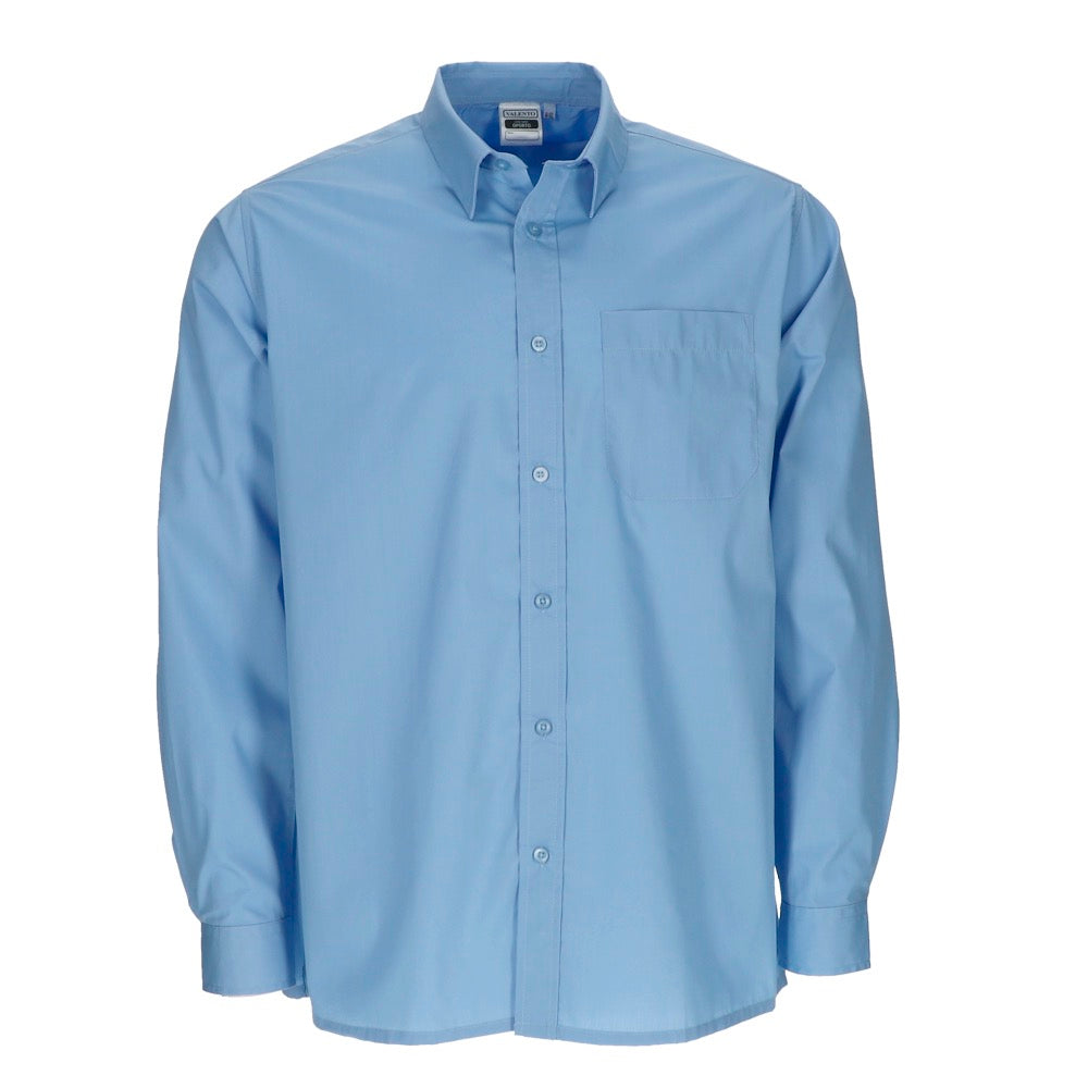 Camisa de trabajo de manga larga con bolsillo VAOPORTO