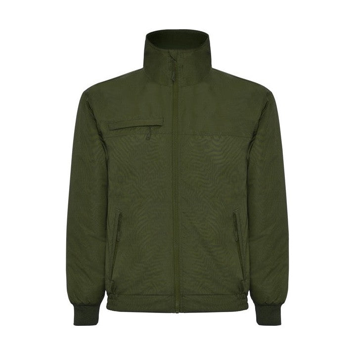 Chaqueta acolchada resistente al agua con forro micropolar RO1108