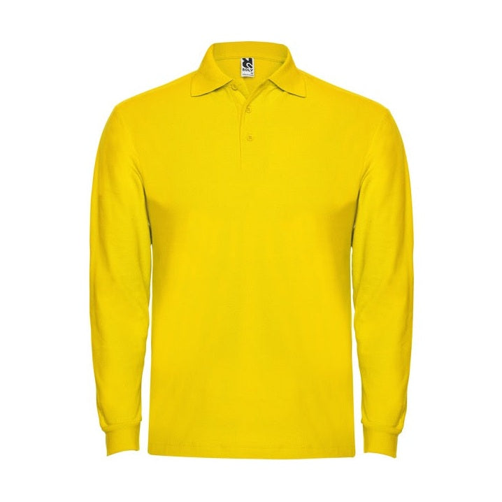 Polo manga larga algodón piqué 220g RO6635