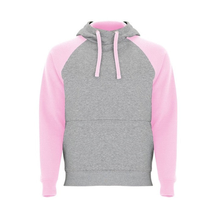 Sudadera unisex bicolor con capucha forrada RO1058