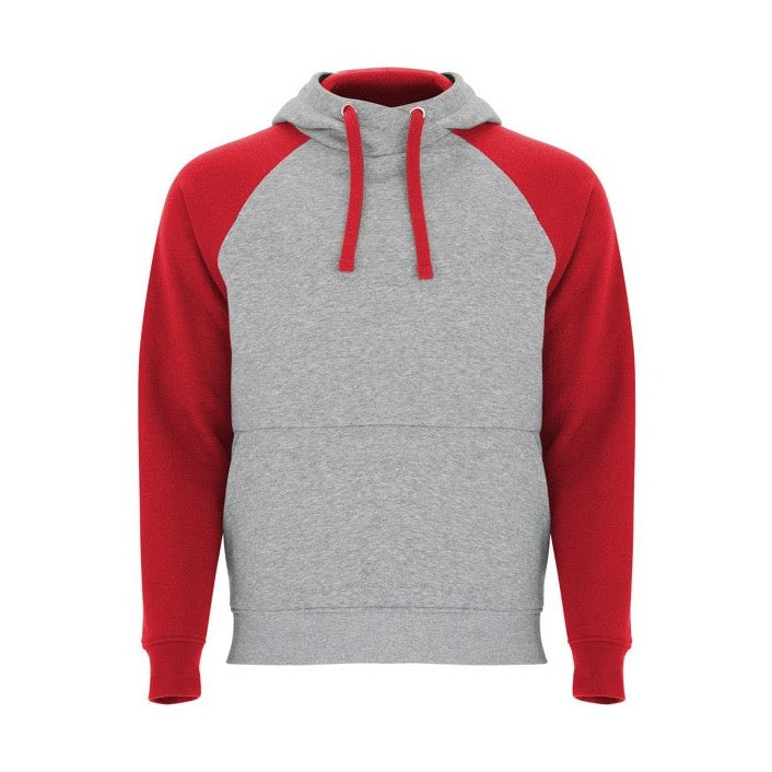 Sudadera unisex bicolor con capucha forrada RO1058