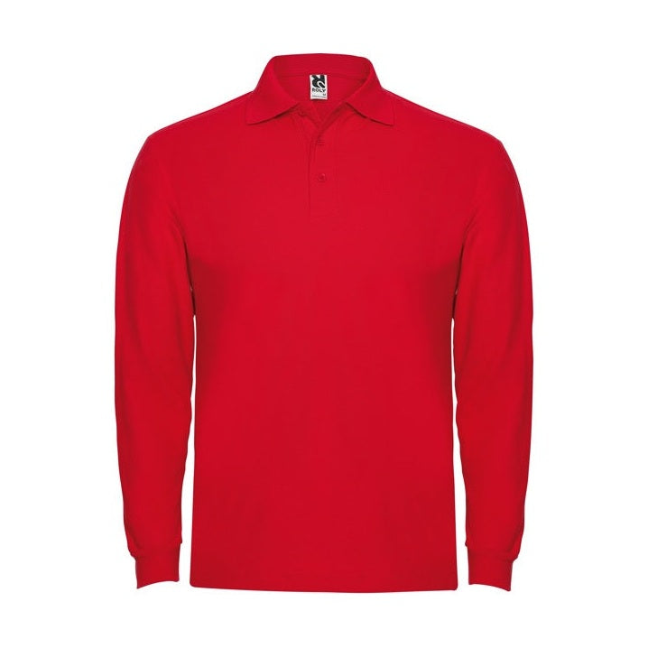 Polo manga larga algodón piqué 220g RO6635