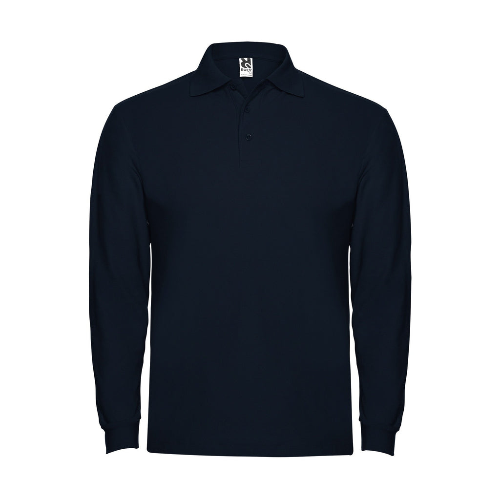 Polo manga larga algodón piqué 220g RO6635