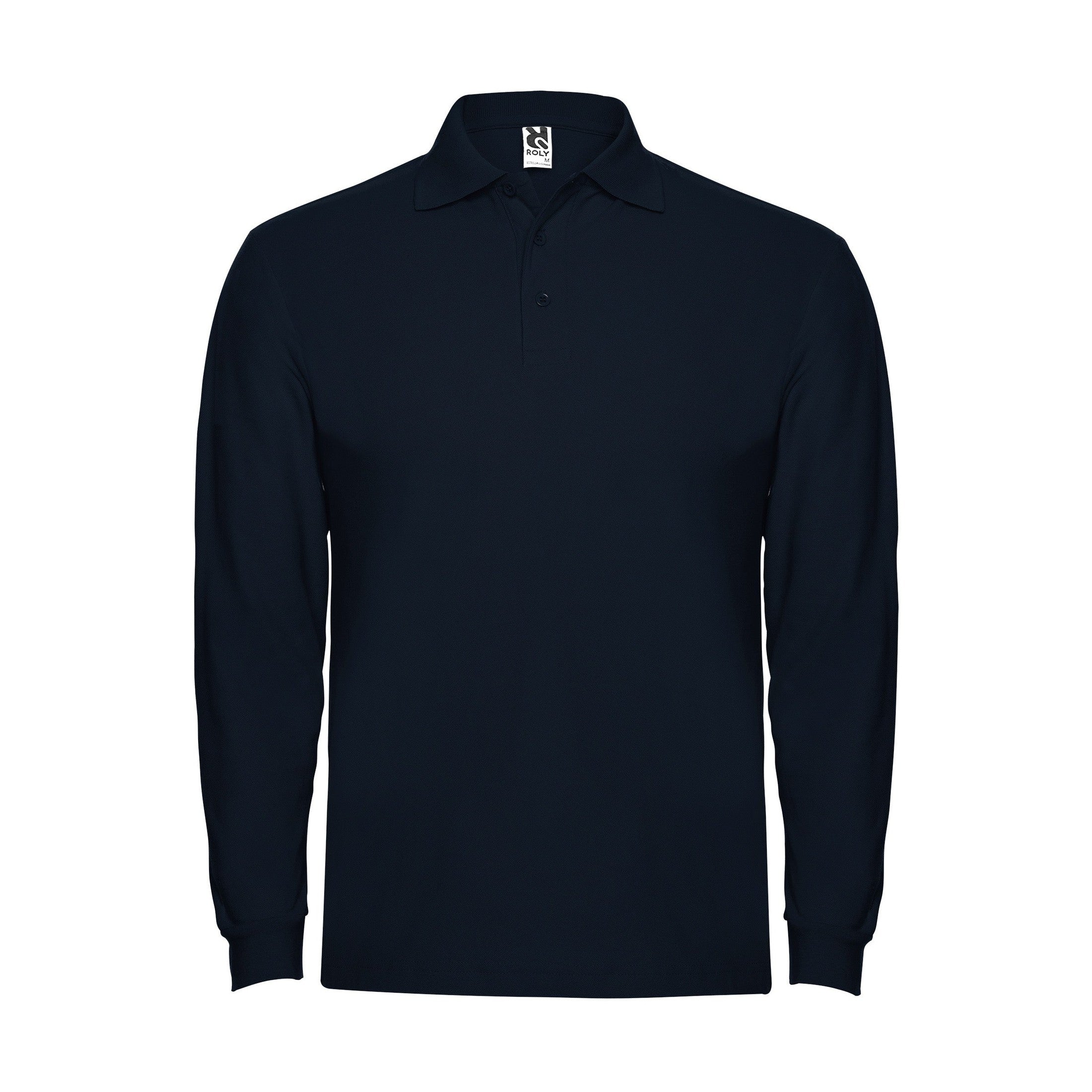 Polo manga larga algodón piqué 220g RO6635