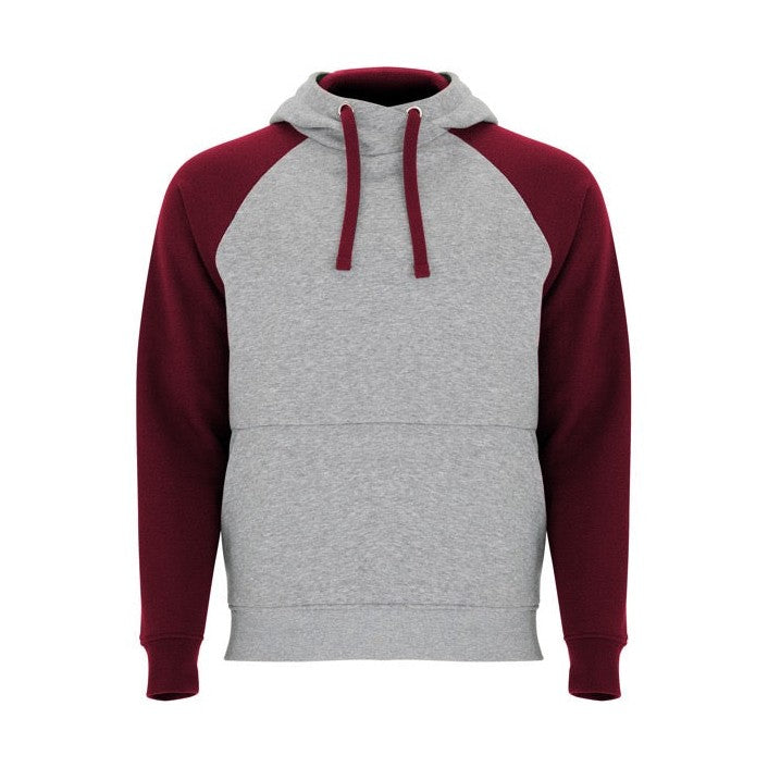Sudadera unisex bicolor con capucha forrada RO1058