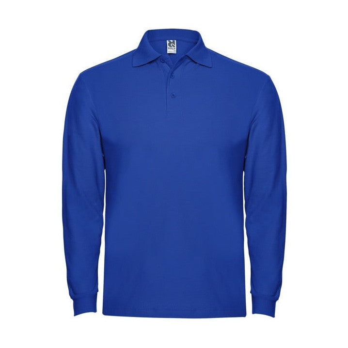 Polo manga larga algodón piqué 220g RO6635