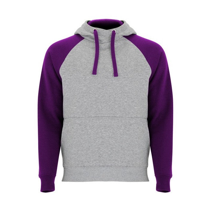 Sudadera unisex bicolor con capucha forrada RO1058