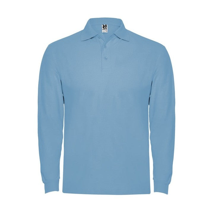 Polo manga larga algodón piqué 220g RO6635