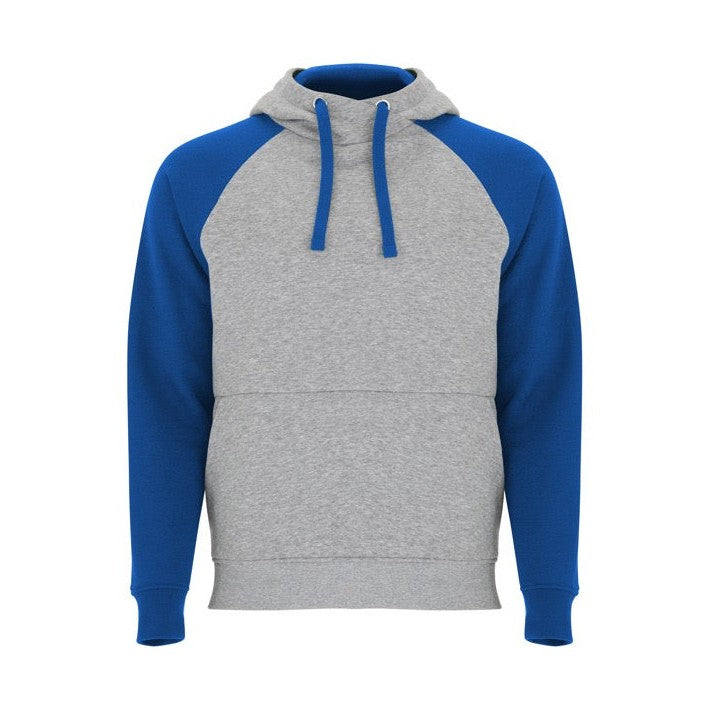 Sudadera unisex bicolor con capucha forrada RO1058