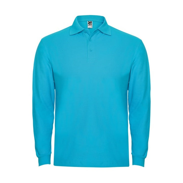 Polo manga larga algodón piqué 220g RO6635