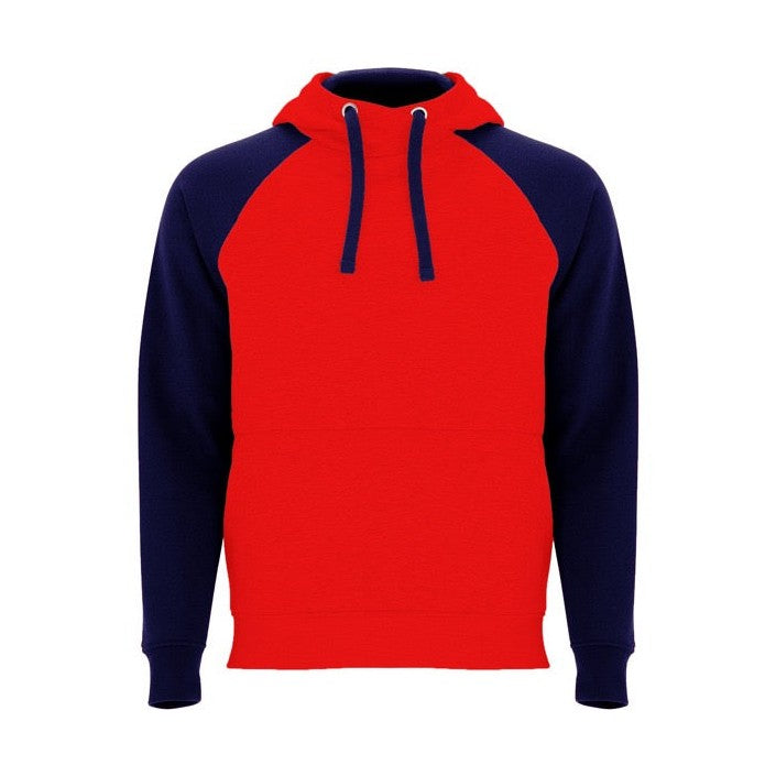 Sudadera unisex bicolor con capucha forrada RO1058