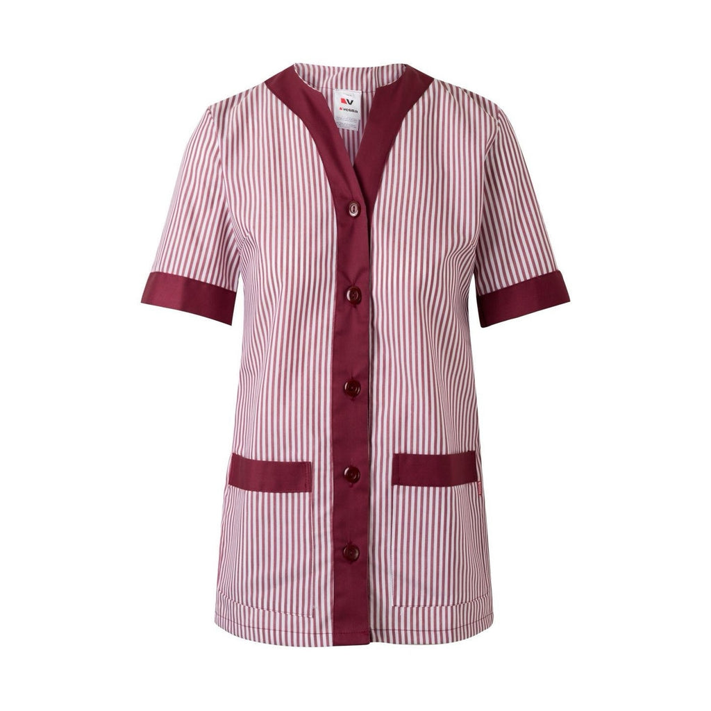Chaqueta a rayas manga corta mujer VE579