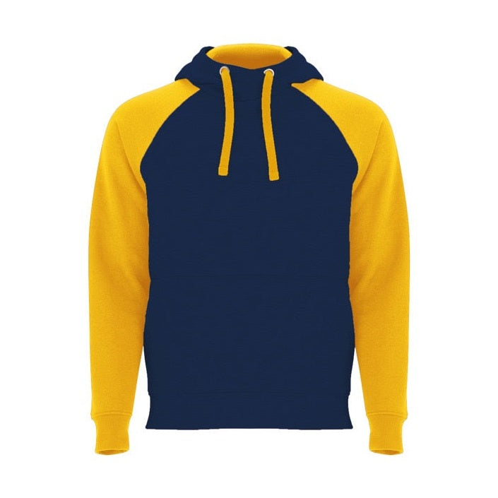 Sudadera unisex bicolor con capucha forrada RO1058