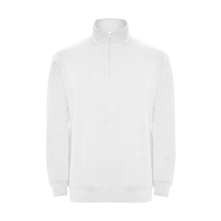 Sudadera unisex media cremallera con cuello alto RO1109