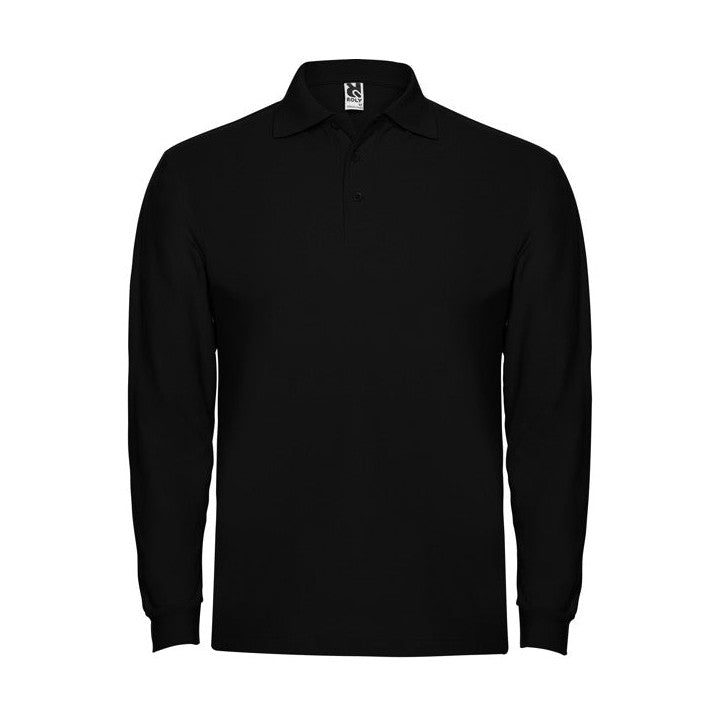 Polo manga larga algodón piqué 220g RO6635