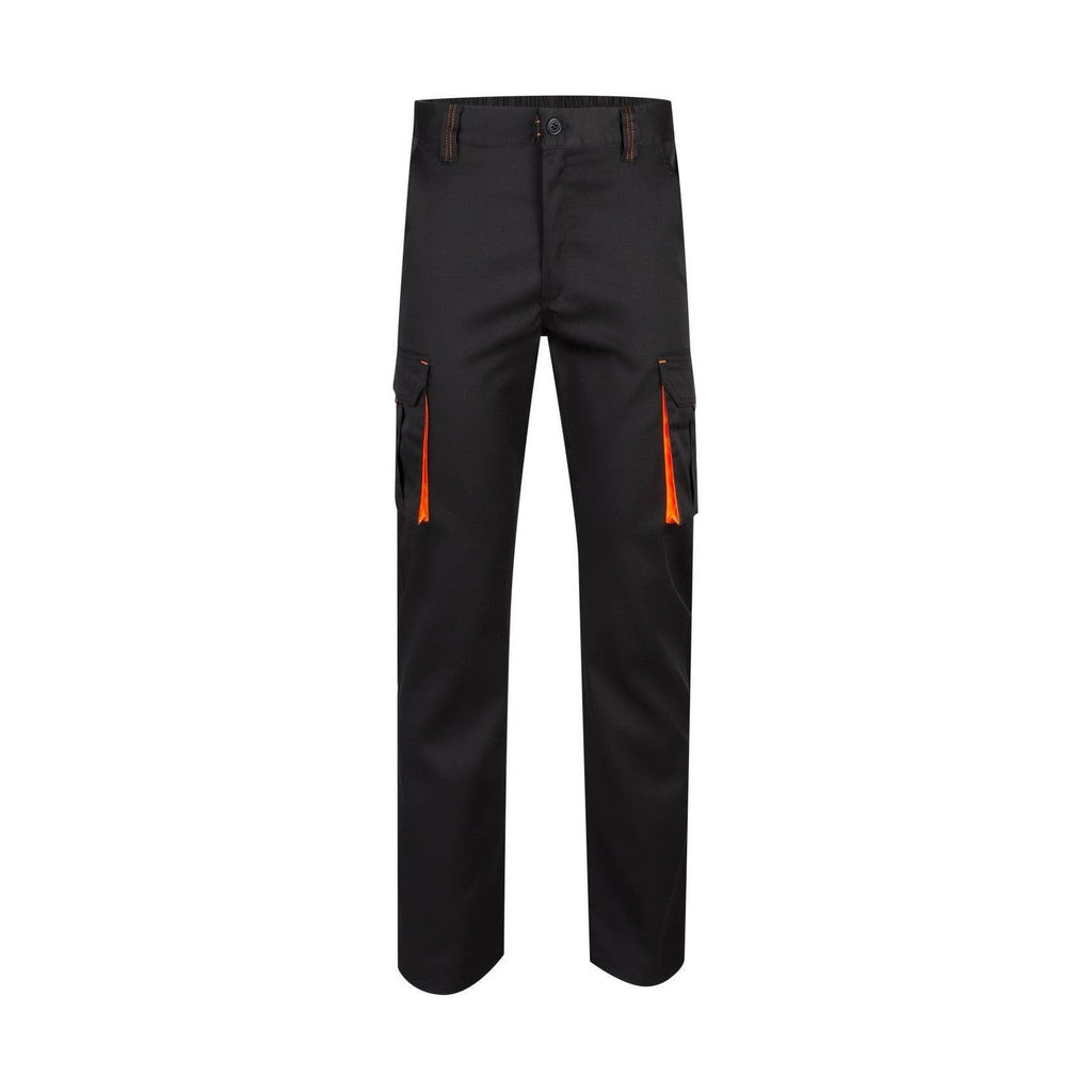 Pantalón stretch bicolor multibolsillos VE103008S