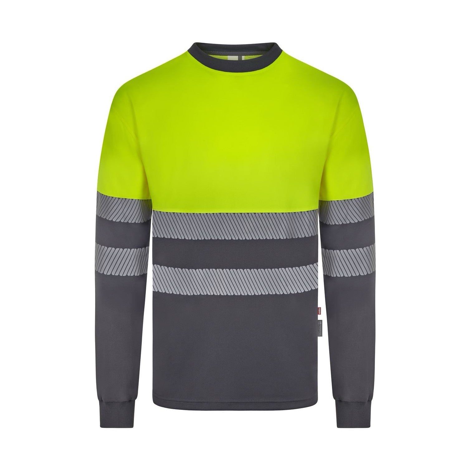 Polo alta visibilidad piqué con cintas reflectantes segmentadas VE305619