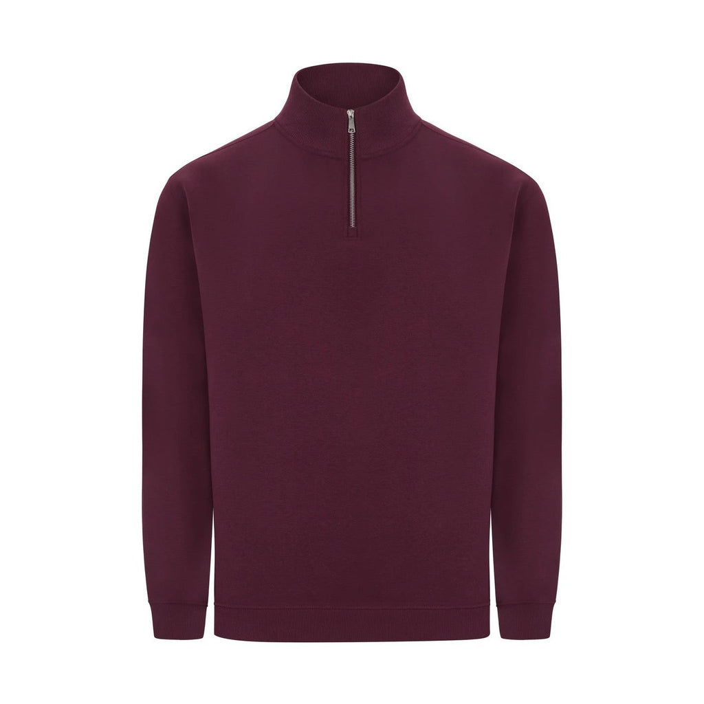 Sudadera media cremallera metálica VESQ270U