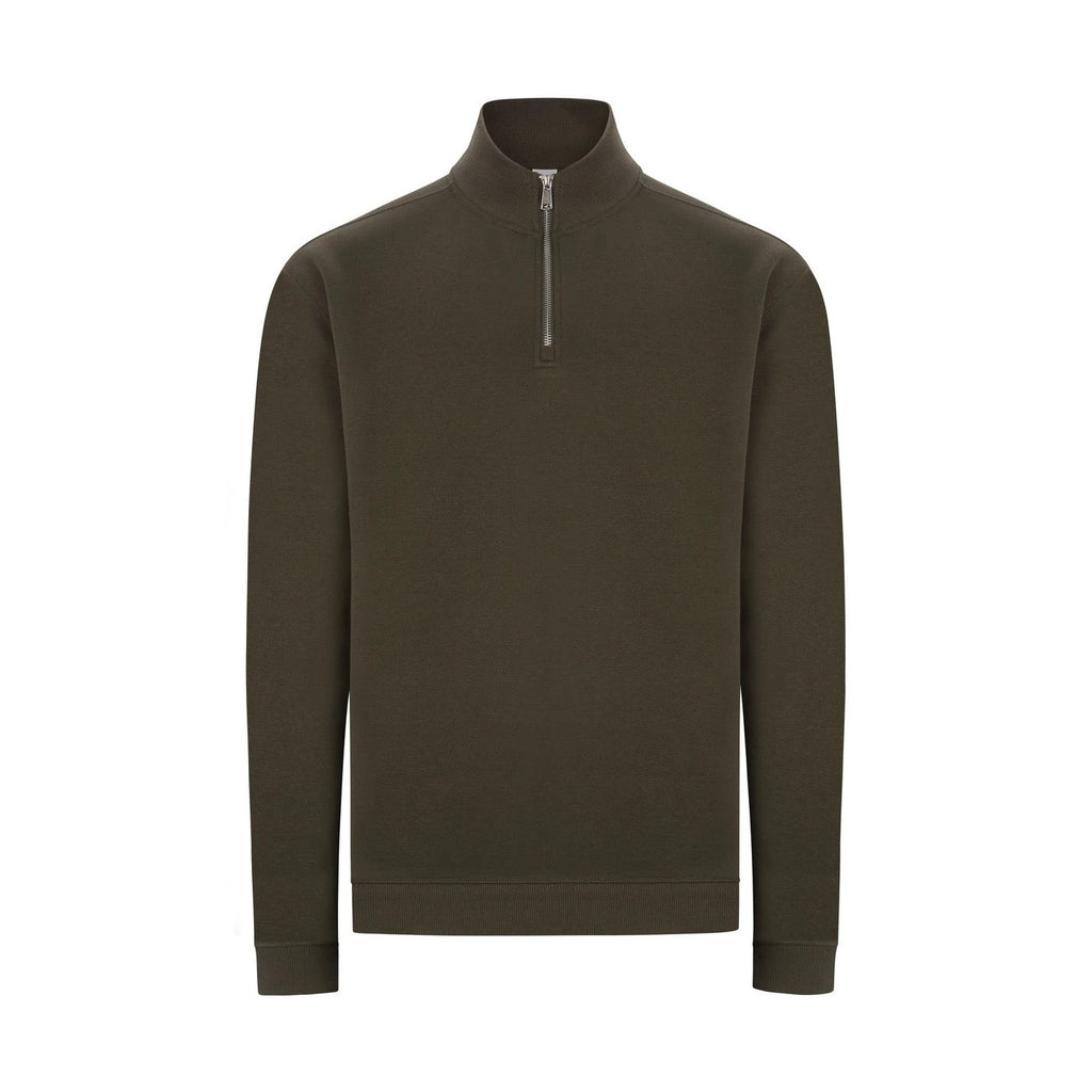 Sudadera media cremallera metálica VESQ270U