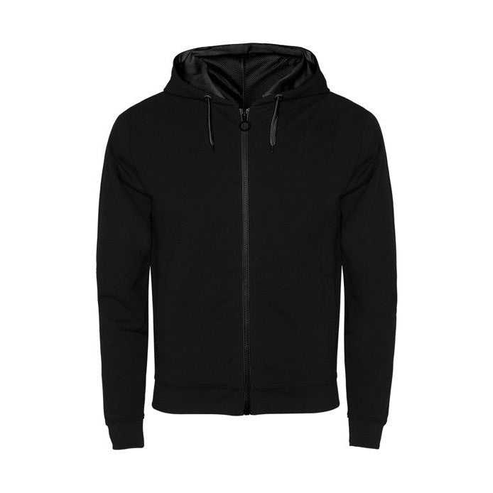 Sudadera con cremallera frontal y capucha técnica no perchada RO1105