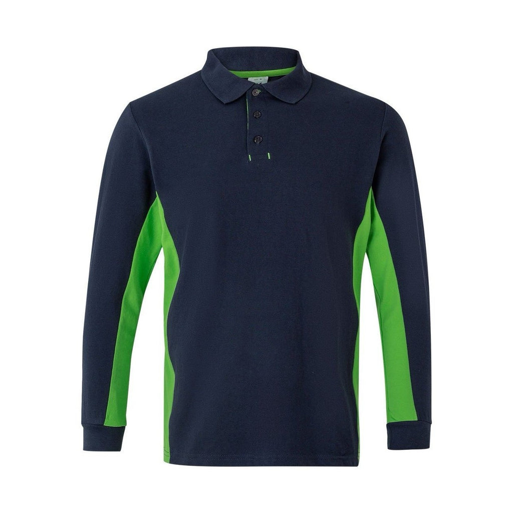Polo de trabajo con cierre central de botones VE105514