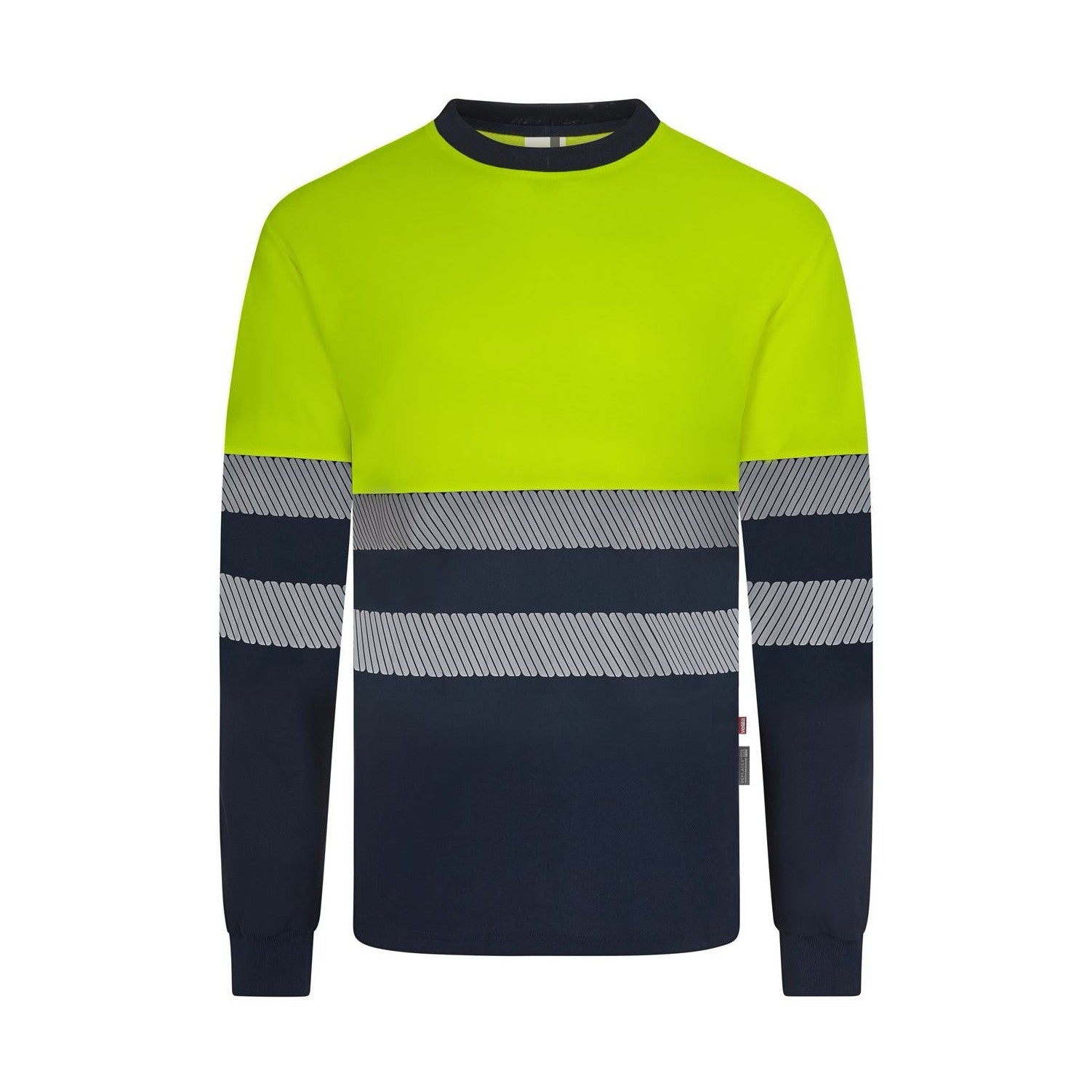 Polo alta visibilidad piqué con cintas reflectantes segmentadas VE305619