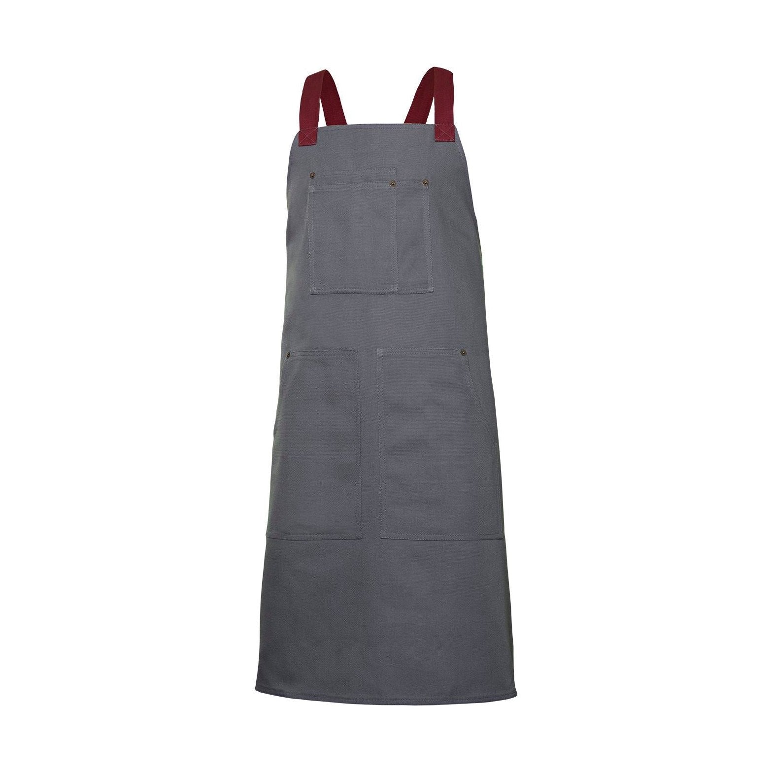 Delantal peto canvas bicolor VE404211B
