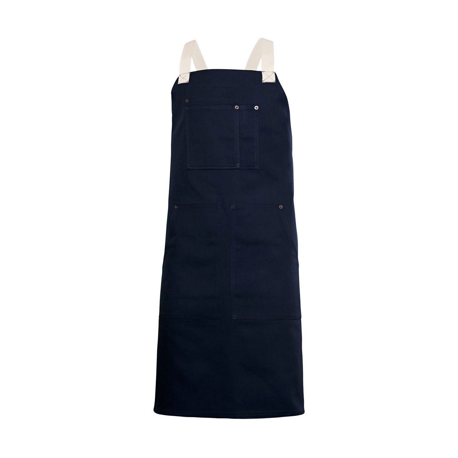 Delantal peto canvas bicolor VE404211B