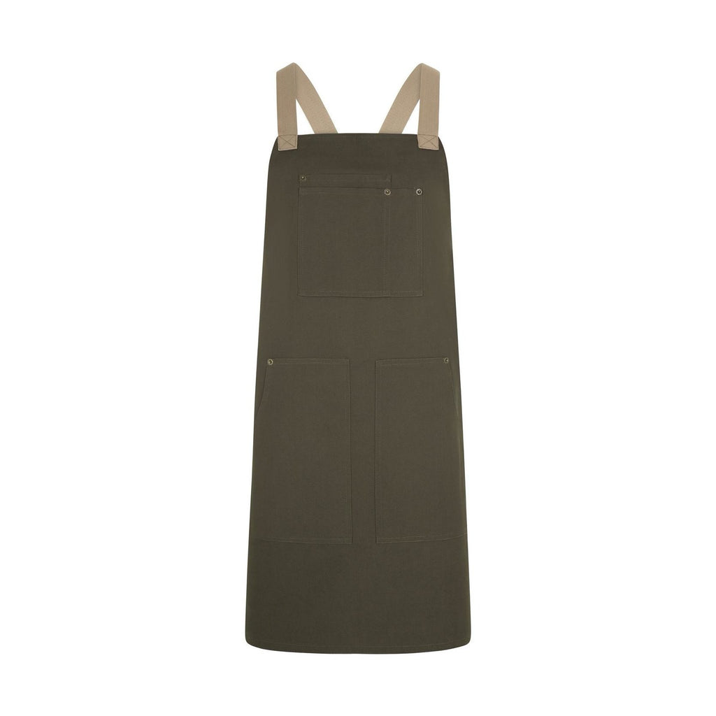 Delantal peto canvas bicolor VE404211B