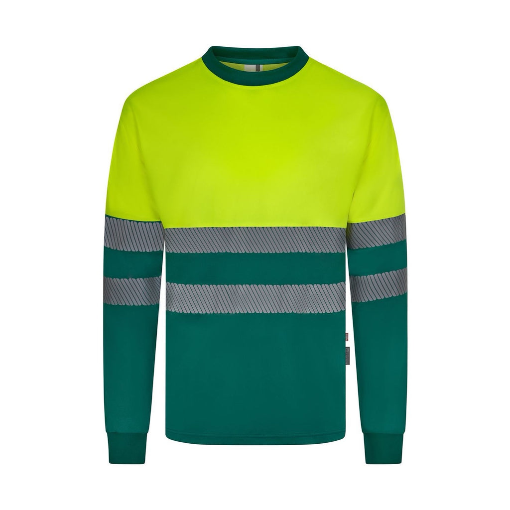 Polo alta visibilidad piqué con cintas reflectantes segmentadas VE305619