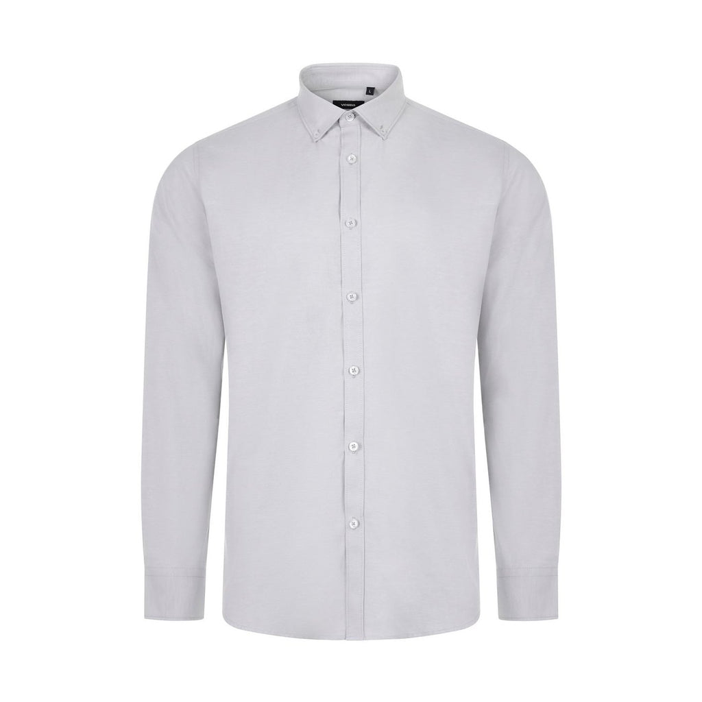 Camisa oxford stretch manga larga hombre VE405004S