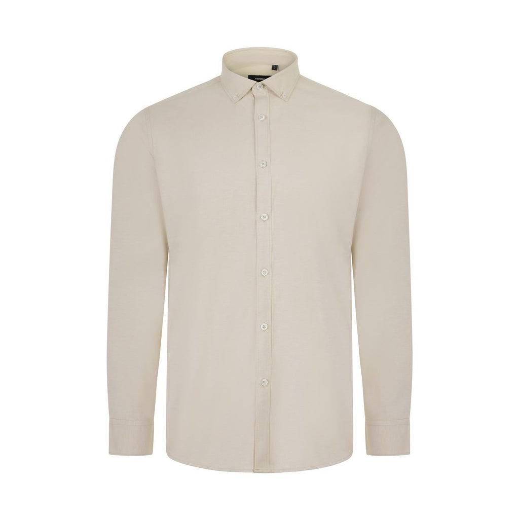 Camisa oxford stretch manga larga hombre VE405004S