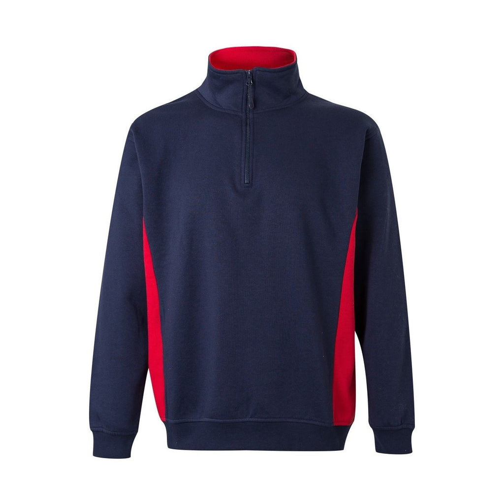 Sudadera cuello alto media cremallera Total Match VE105704