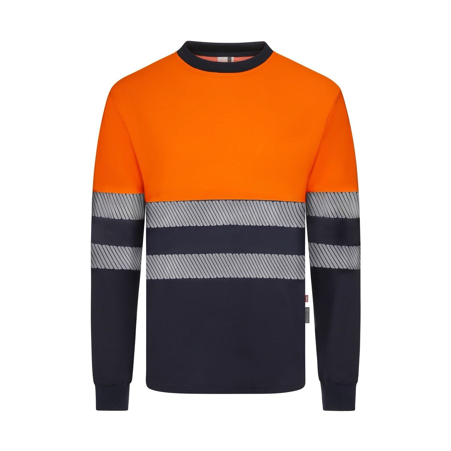 Polo alta visibilidad piqué con cintas reflectantes segmentadas VE305619