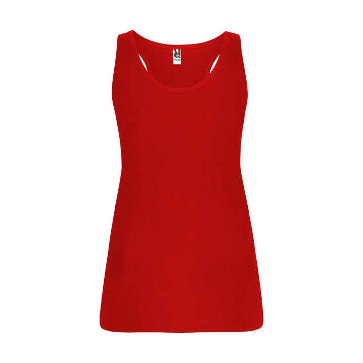 Camiseta de tirantes espalda nadadora entallada RO6535
