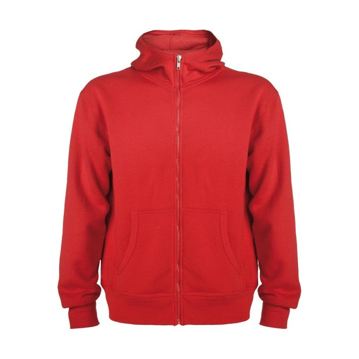 Sudadera unisex con cremallera frontal y capucha RO6421