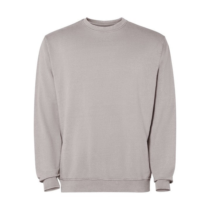 Sudadera unisex algodón efecto lavado cuello redondo RO2203