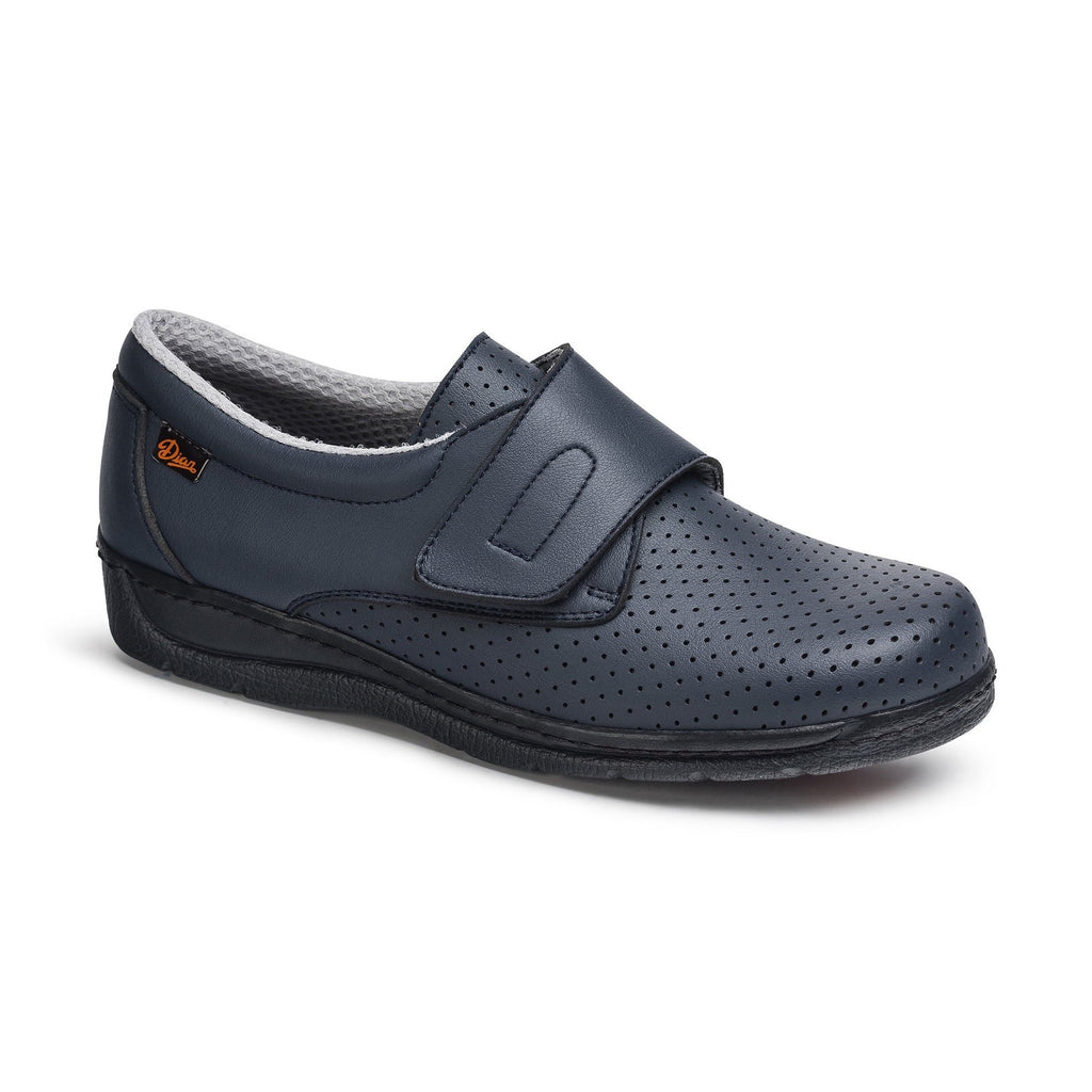 Zapato profesional cuña velcro antibacterial OEKO-TEX DI1900