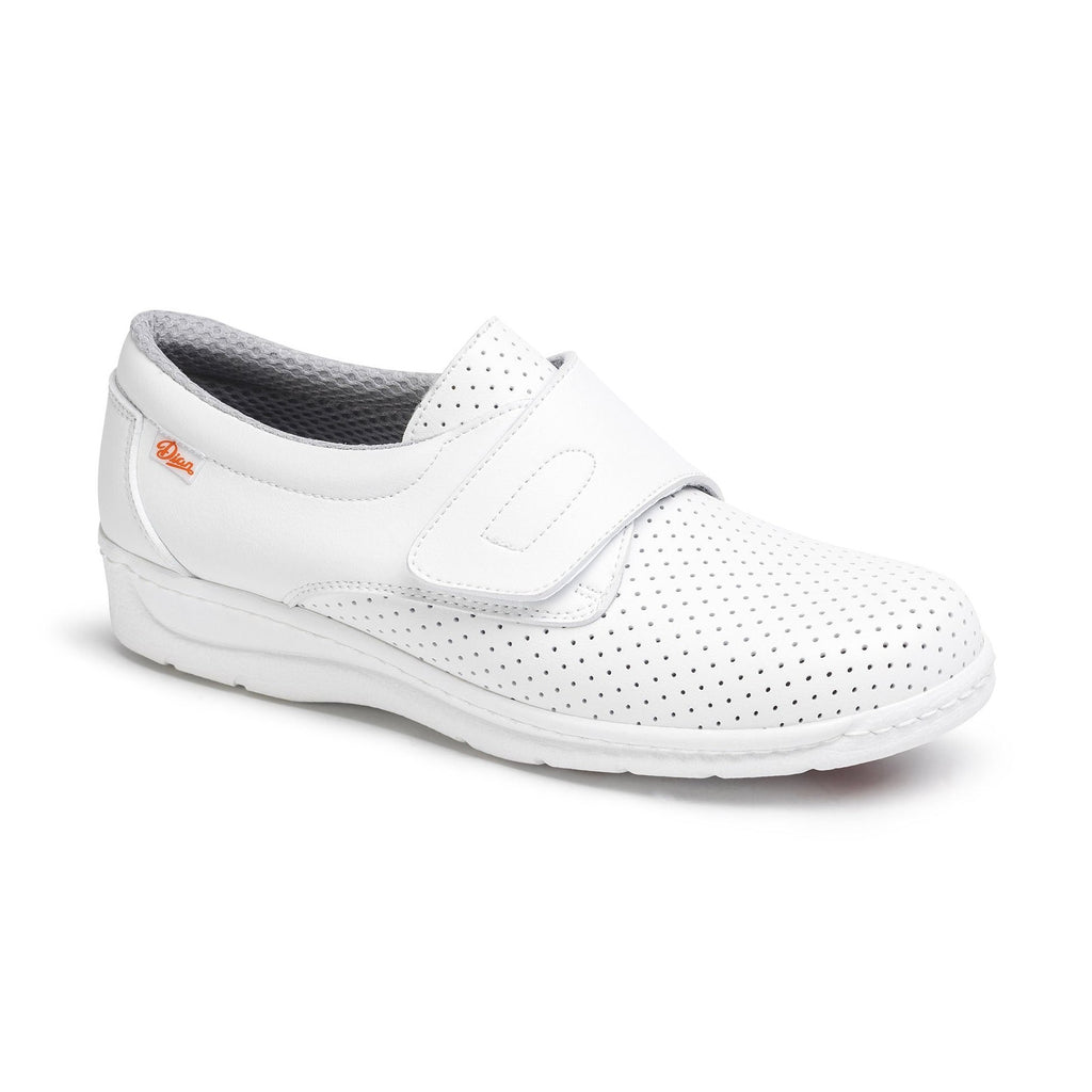 Zapato profesional cuña velcro antibacterial OEKO-TEX DI1900