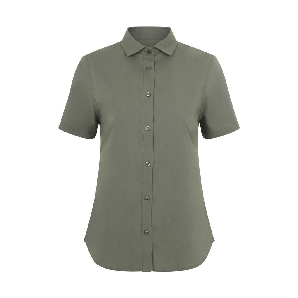 Camisa manga corta stretch mujer VE405018S
