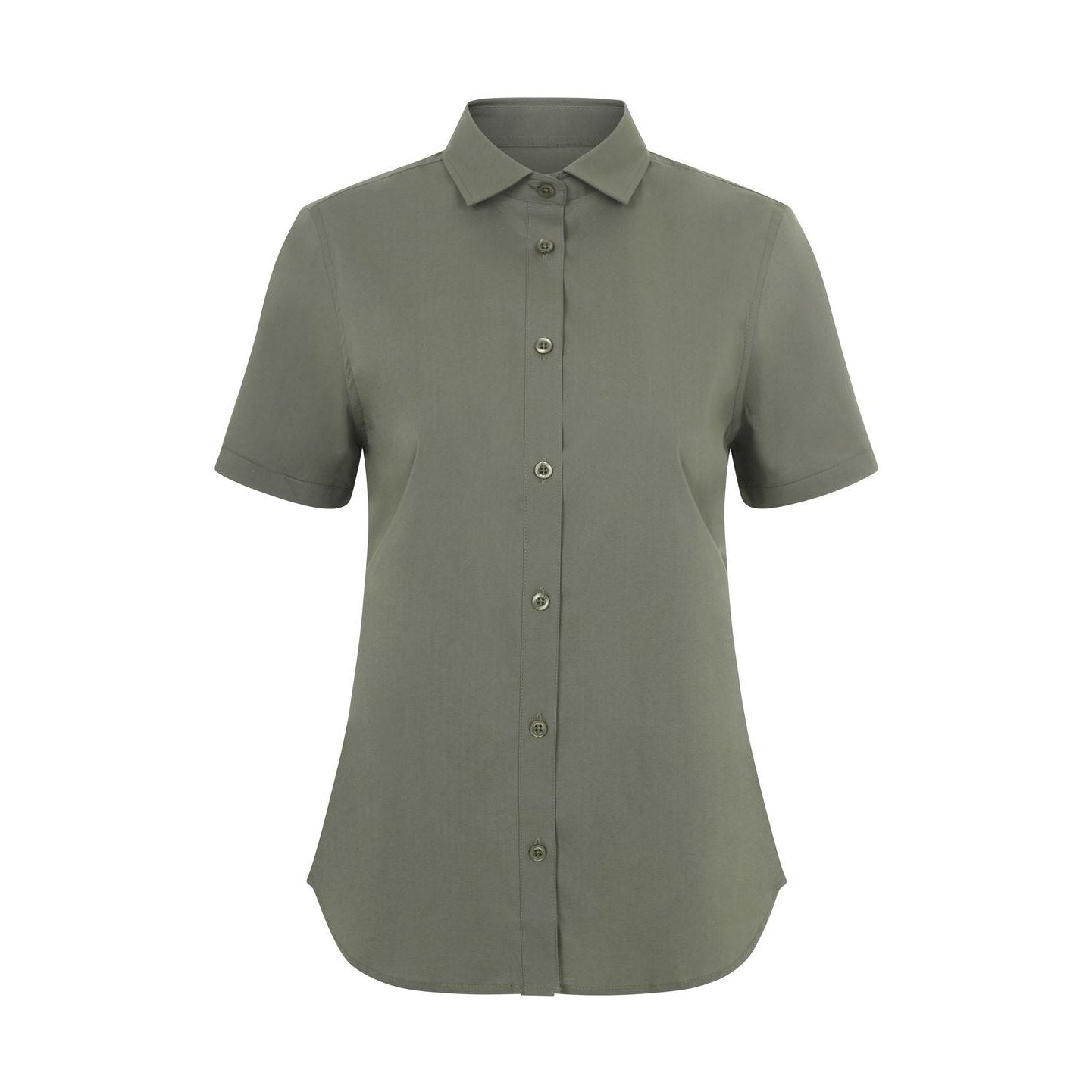 Camisa manga corta stretch mujer VE405018S