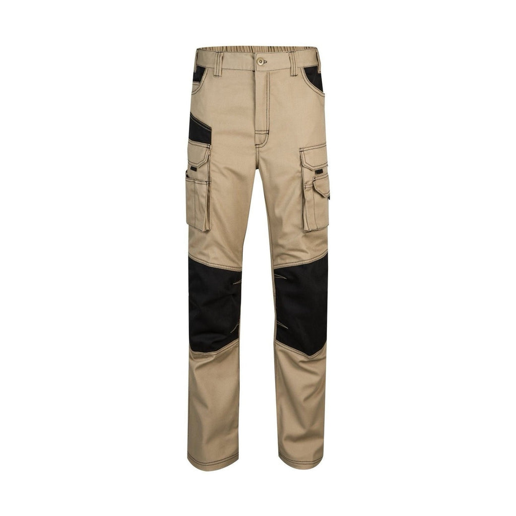 Pantalón canvas bicolor multibolsillos VE103011B