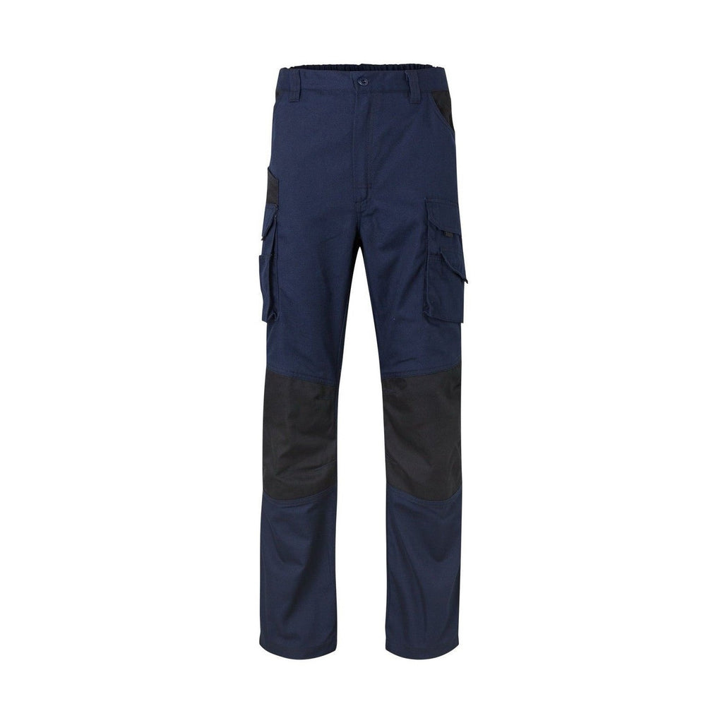 Pantalón canvas bicolor multibolsillos VE103011B