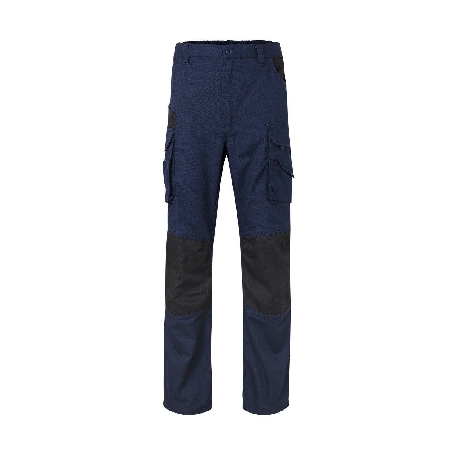 Pantalón canvas bicolor multibolsillos VE103011B