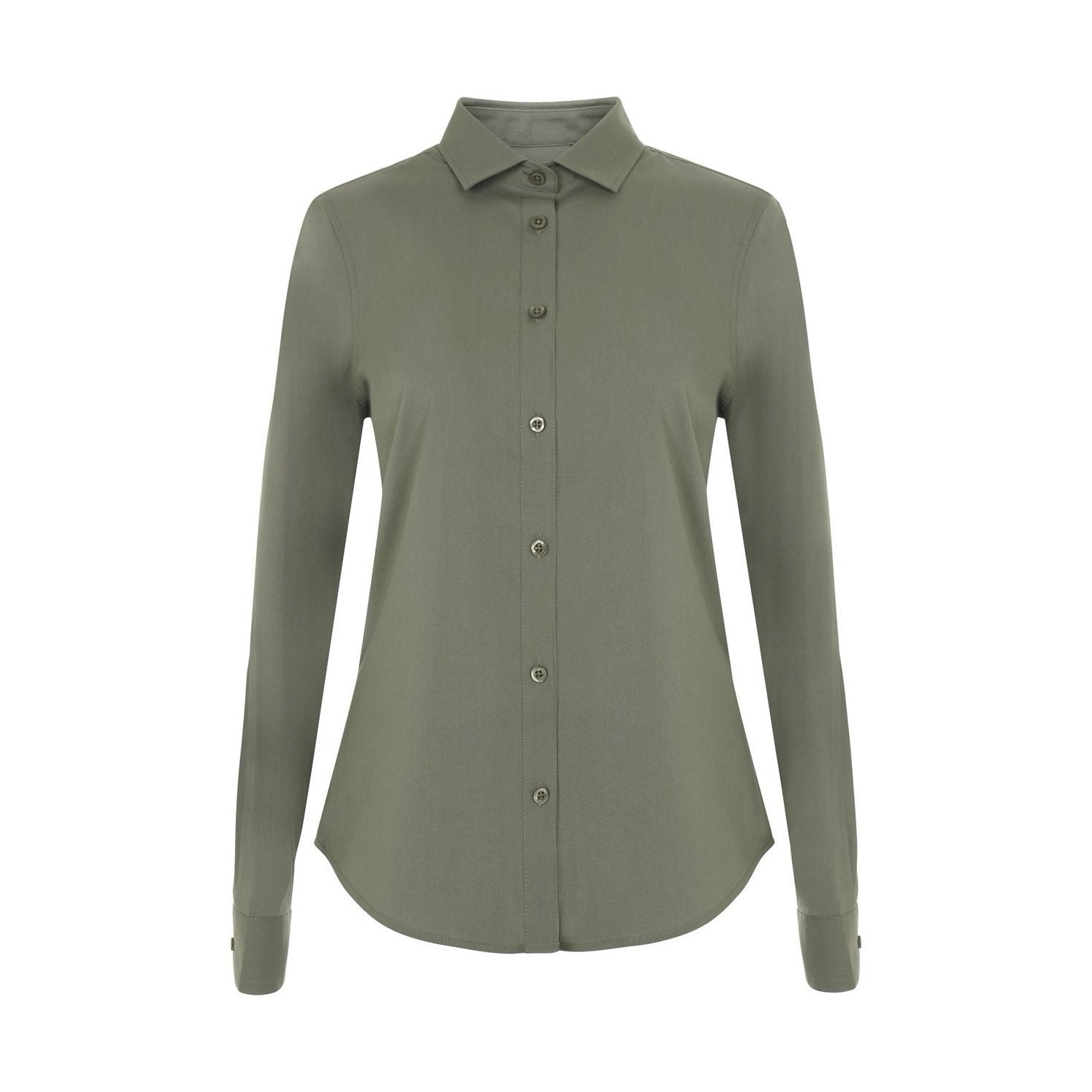 Camisa manga larga stretch mujer VE405019S