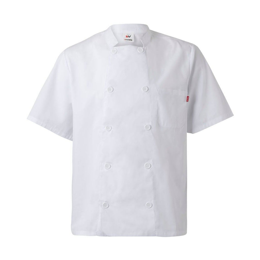 Chaqueta de cocina manga corta VE405201