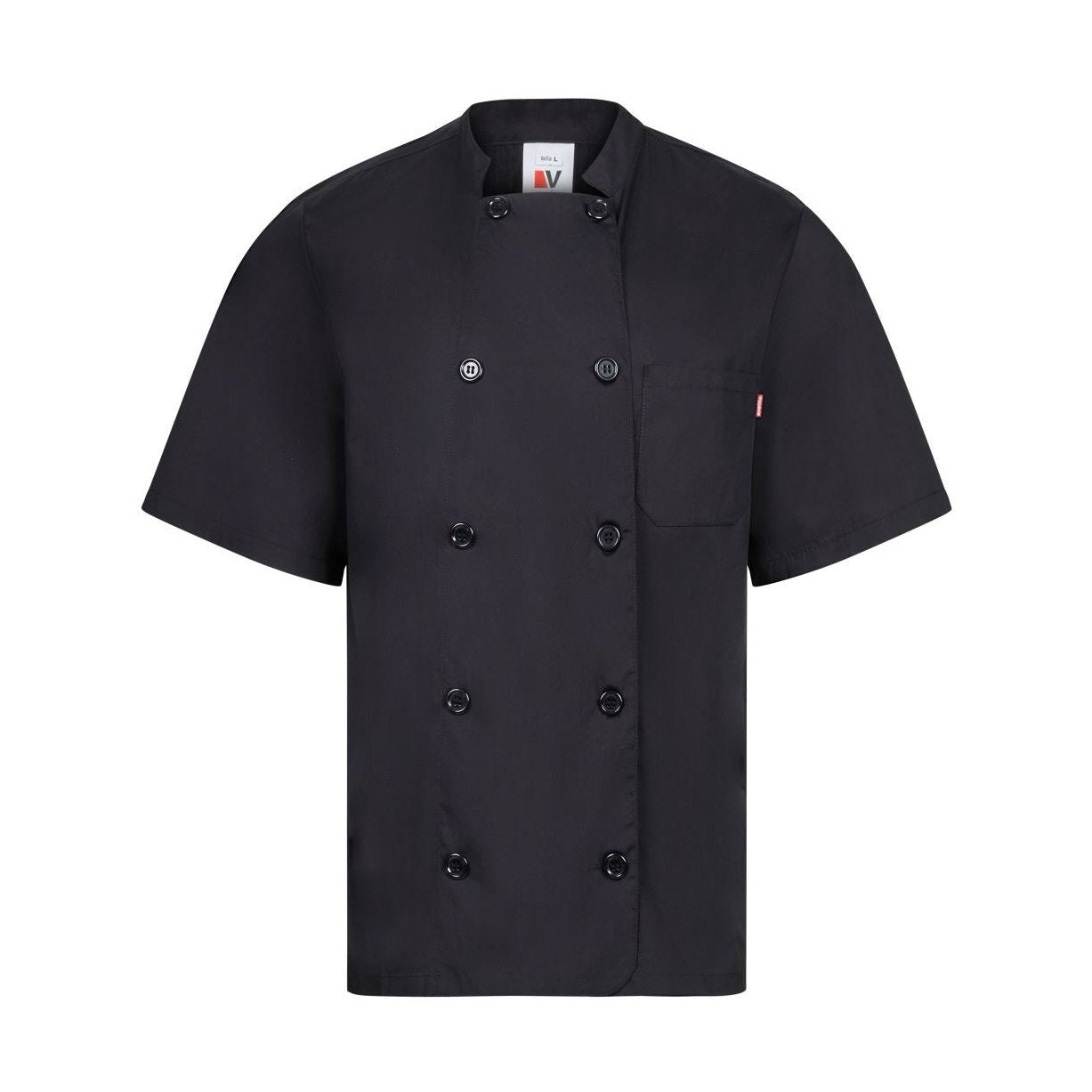 Chaqueta de cocina manga corta VE405201