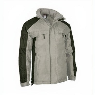 Parka impermeable con capucha escamoteable bicolor VAARKANSAS