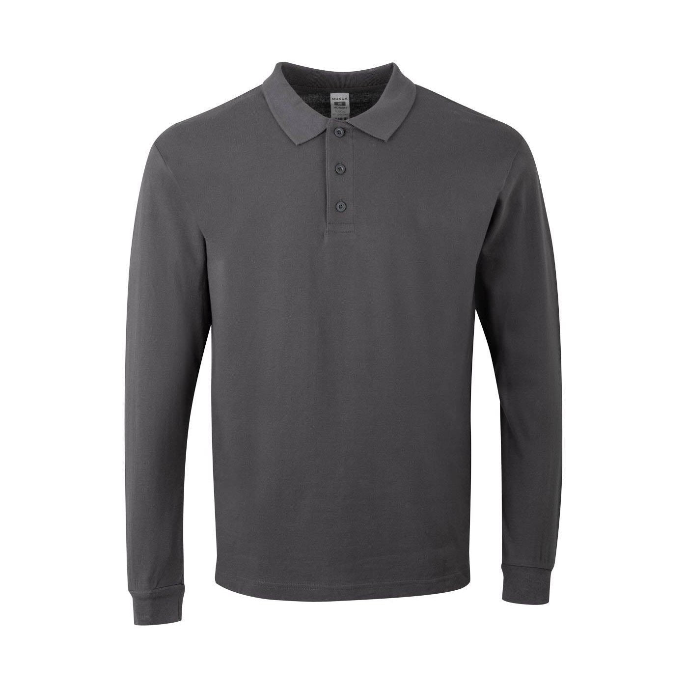 Polo unisex manga larga 100% algodón VEPL200UC